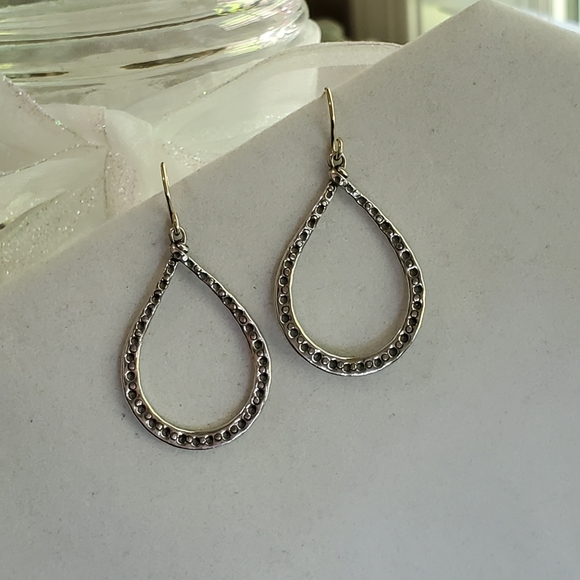 Didae Sterling Teardrop Dangle Earrings 1 3/8” Long ⬇️PRICE DROP⬇️ - Picture 8 of 10